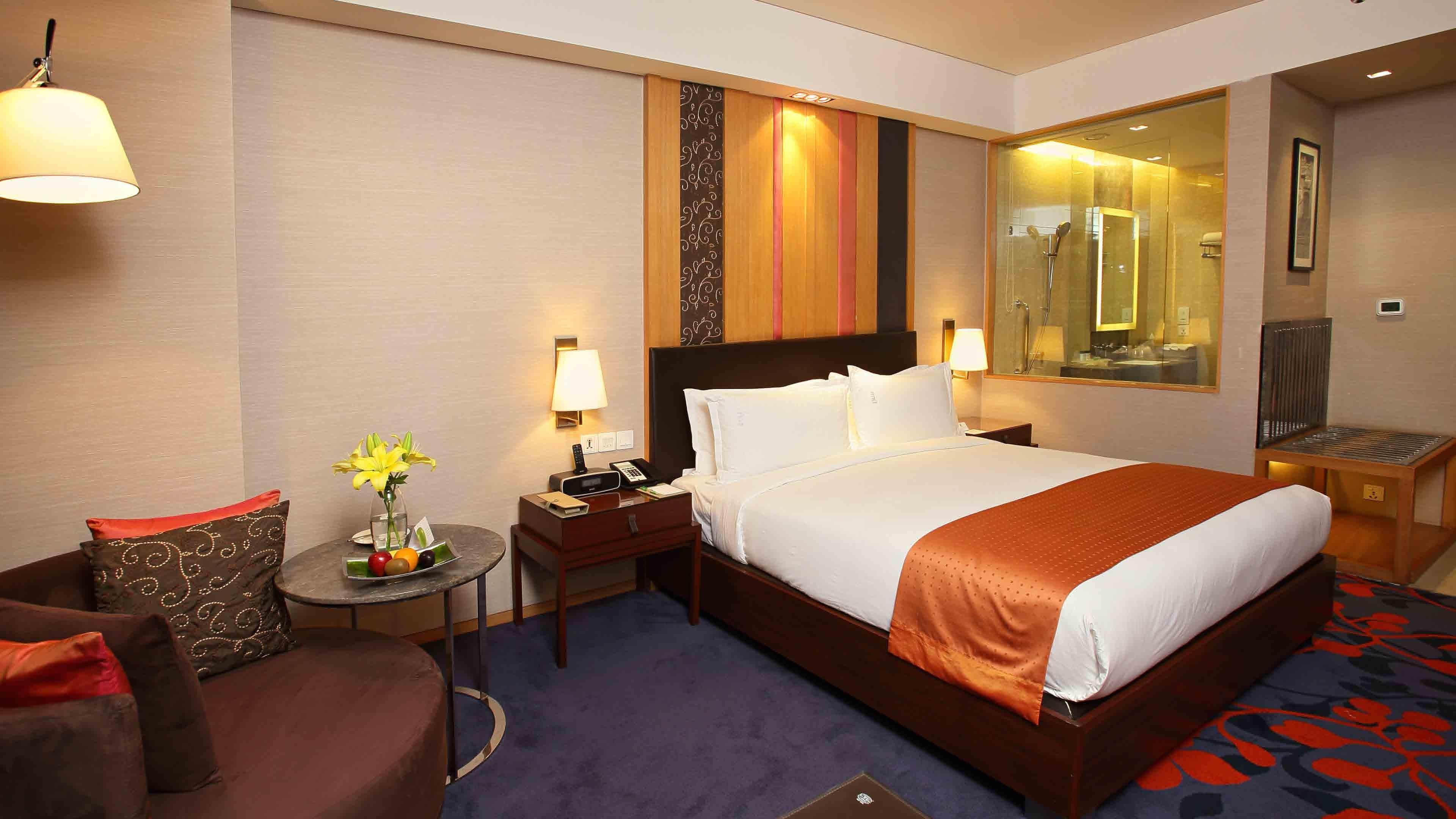 Holiday Inn New Delhi Mayur Vihar Noida By Ihg Exteriér fotografie A room at the hotel