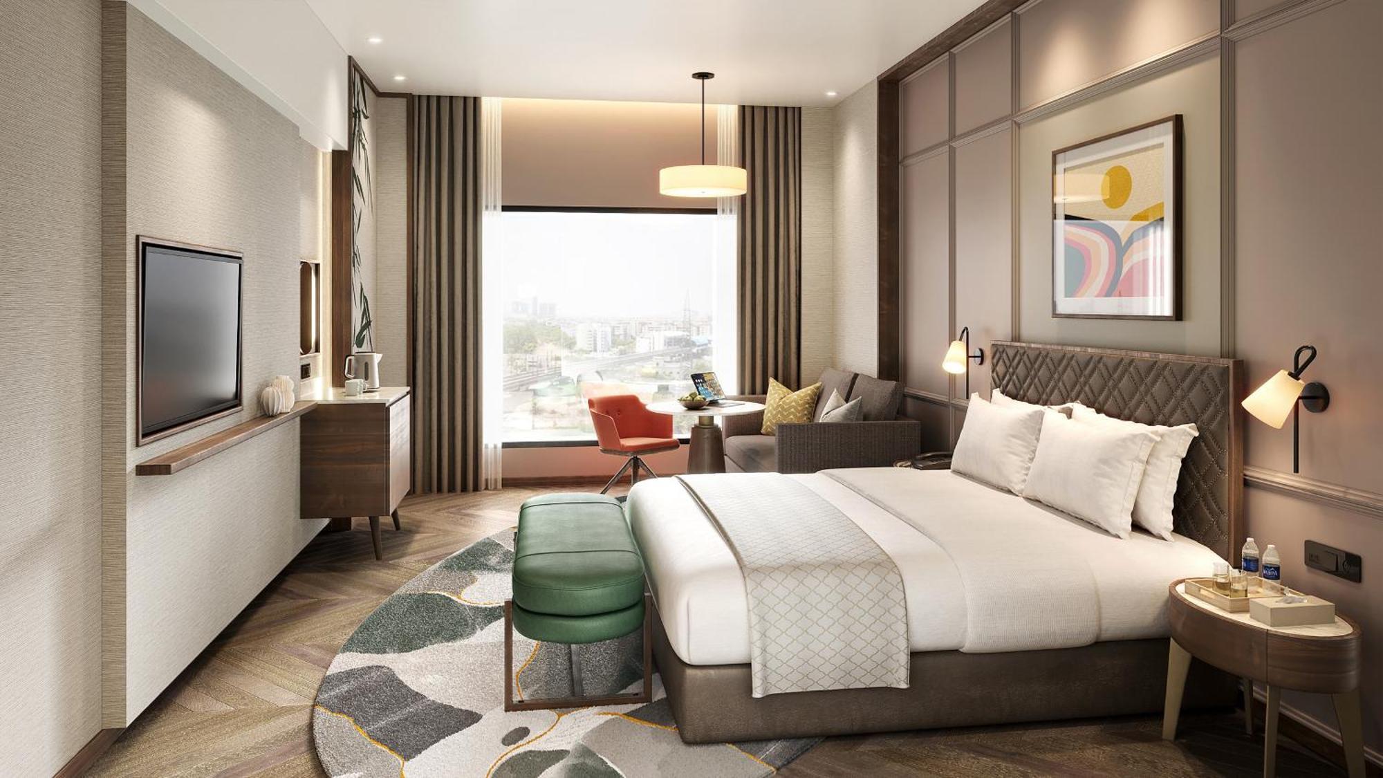 Holiday Inn New Delhi Mayur Vihar Noida By Ihg Exteriér fotografie Deluxe Room